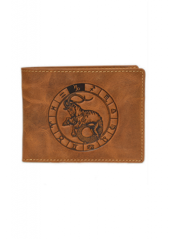 Vintage Scheintasche 2tlg. Steinbock Leder